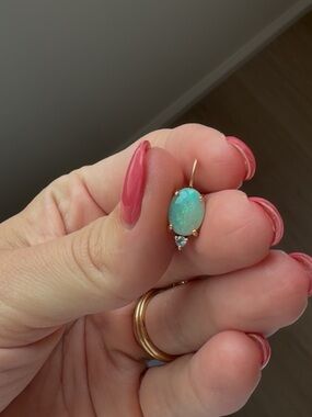 WWAKE Duo Opal Charm
